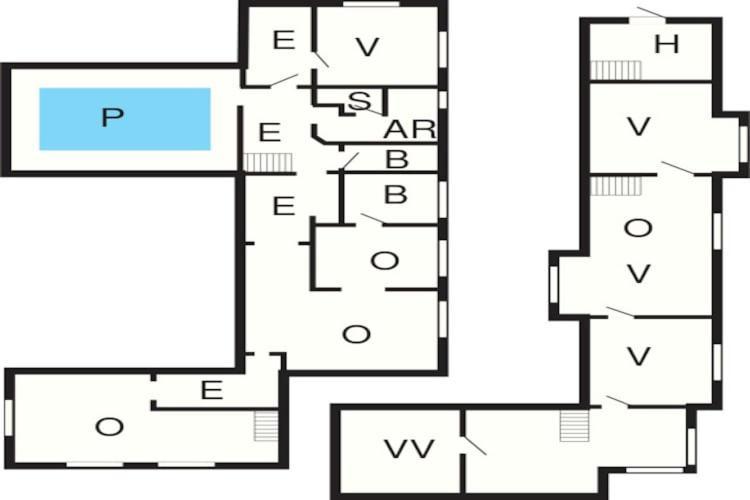 15 Person Holiday Home In Hundslund 外观 照片